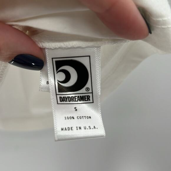 Daydreamer Women's The Rolling Stones Tee - Vintage White - Small - NWT - Picture 6 of 8